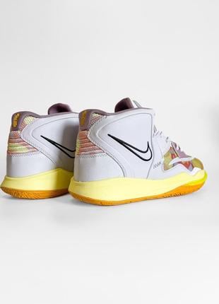 Nike kyrie infinity gets groovy with tie-dye чоловічі кросівки висока якість багато розмірів, приємні  в носінні6 фото