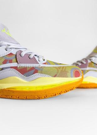 Nike kyrie infinity gets groovy with tie-dye чоловічі кросівки висока якість багато розмірів, приємні  в носінні7 фото