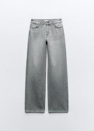 Прямі джинси zara