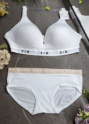 Бюстгалтер бра без кісточок 
французького бренду dim