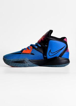 Nike kyrie infinity gets groovy with tie-dye чоловічі кросівки висока якість багато розмірів, приємні  в носінні2 фото