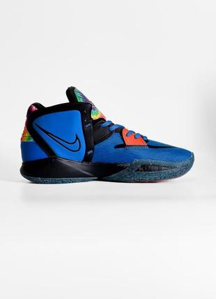 Nike kyrie infinity gets groovy with tie-dye чоловічі кросівки висока якість багато розмірів, приємні  в носінні7 фото