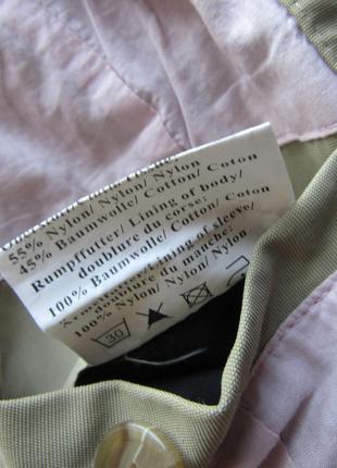 Винтажная куртка плащ в стиле милитари с поясом и карманами от cinque7 фото