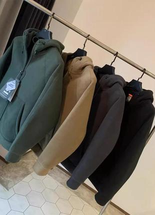 Теплые флисовые кофты