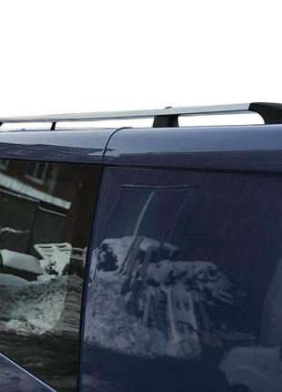 Рейлінги хром коротка, пластикові ніжки для opel vivaro 2001-2015 рр