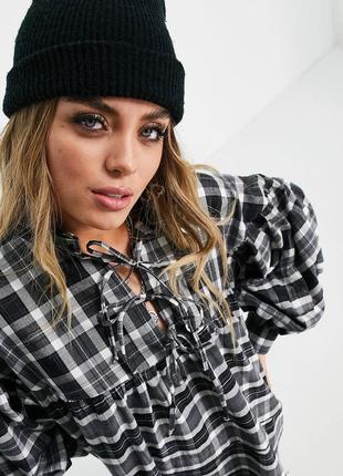 Сукня в клітинку topshop4 фото