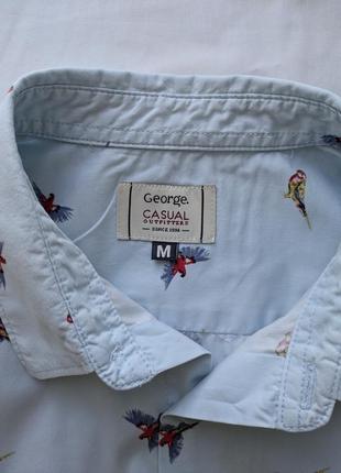 🩵гавайка с попугаем george🦜