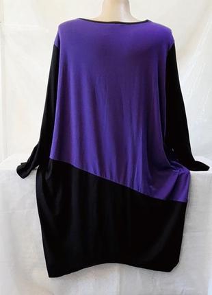 Блуза удлиненная с длинным рукавом, р.20/4xl/482 фото