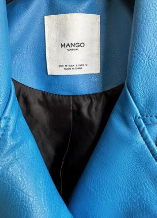 Куртка mango шкіряна2 фото