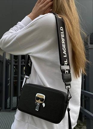 Сумка у стилі karl lagerfeld black