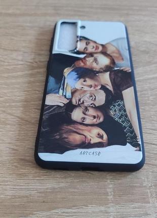 Силіконовий чохол candy для samsung galaxy s21