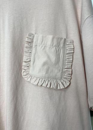 Футболка прямого кроя из хлопкового трикотажа reserved3 фото