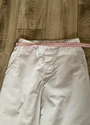 Белые медицинские штаны, медицинская форма4 фото