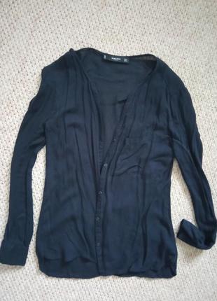 Рубашка рубашка женская mango basic