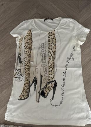 Футболка cavalli