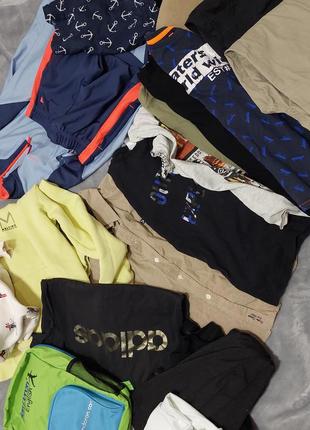 Великий сет 19 брендових речей хлопцю 140-146-152 10-12 р