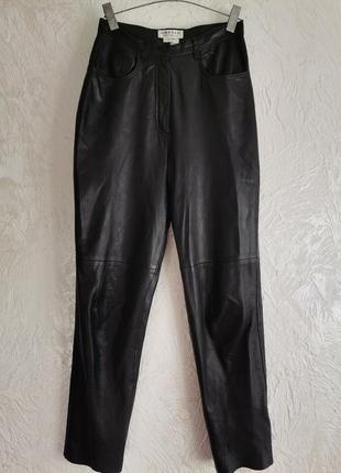 Розкішні шкіряні брюки легінси від jaeger1 фото