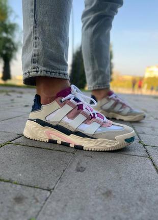 Чоловічі кросівки adidas niteball cream white10 фото