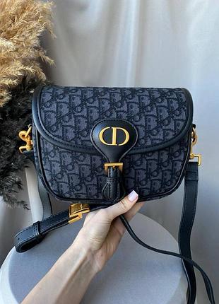 Сумка в стиле dior bobby black