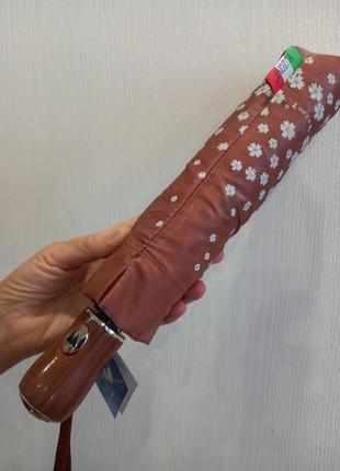 Женский зонт полуавтомат на 9 спиц