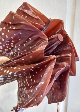 Женский зонт полуавтомат на 9 спиц