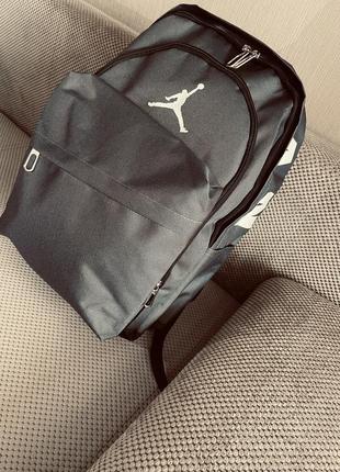 Рюкзак nike jordan gray чоловічий, жіночий, дитячий