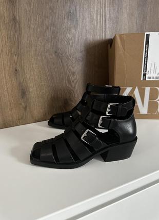 Новые босоножки zara6 фото