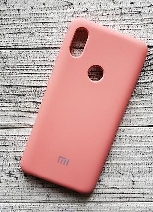 Чехол xiaomi redmi s2 накладка для телефона пудровый