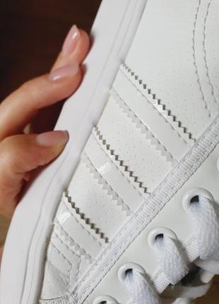 Кеди adidas nizza white, р38
