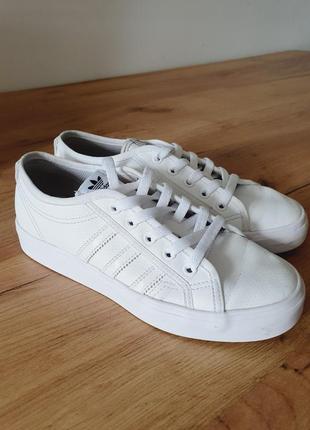 Кеди adidas nizza white, р38
