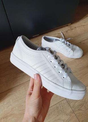 Кеди adidas nizza white, р38