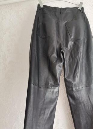 Розкішні шкіряні брюки легінси від jaeger7 фото