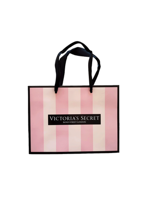 Victoria's secret пакет сикрет розовый для одежды белья подарков брендированный фирменный пакетик упаковка сумка маленькая сумка лосьон белье