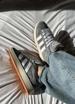 Adidas campus 00s grey / whitе7 фото