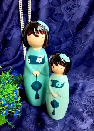 Kokeshi 🎎 статуэтки винтаж магические фарфоровые япония кокэши кокэси талисман на любовь ручная