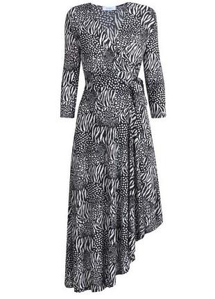 Платье асимметричное на запах