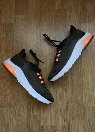 Зручні кросівки puma electron olive сітка оригінал