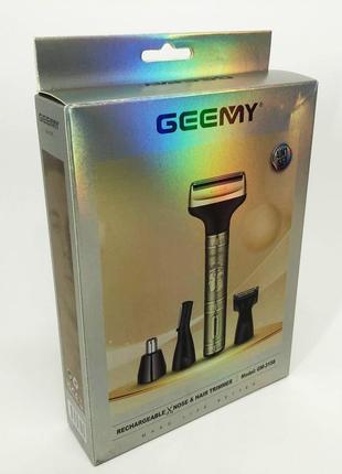 Электрическая мужская бритва для бороды geemy gm-3158, электробритва шейвер, бритва wk-586 для бороды