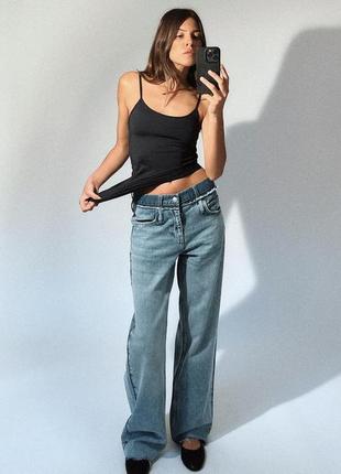 Джинси zara straight