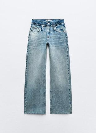 Джинси zara straight3 фото