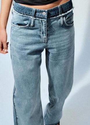 Джинси zara straight5 фото