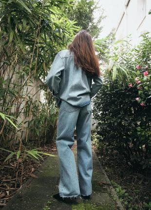 Джинси zara straight7 фото