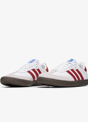 Adidas samba og 'white scarlet'2 фото