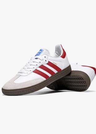 Adidas samba og 'white scarlet'3 фото