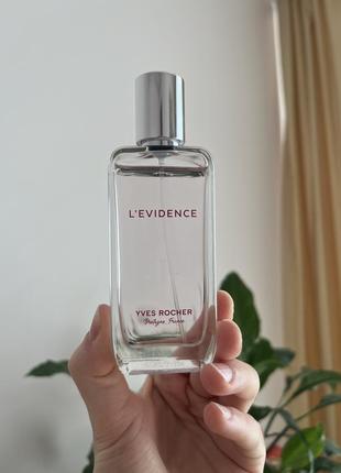 Парфумована вода l`evidence yves rocher