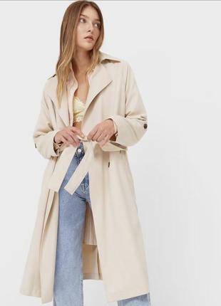 Тренч stradivarius