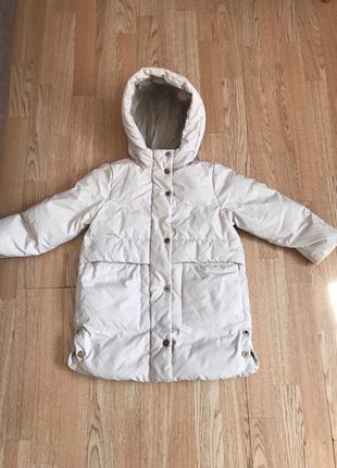 Супер теплий пуховик  зара  zara 116