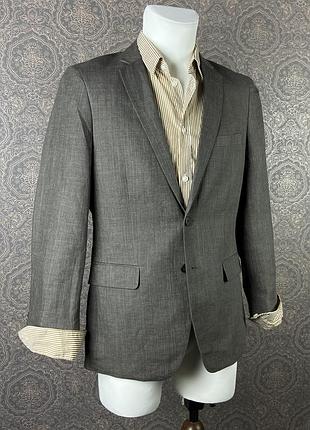 Льняной пиджак h&amp;m