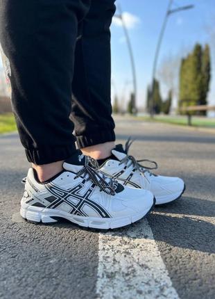 Мужские кроссовки asics gel kahana 8 white black