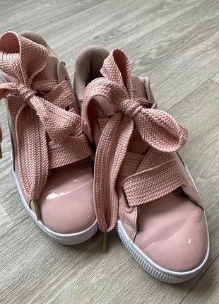 Кроссовки кеды puma basket heart patent 363073 11
